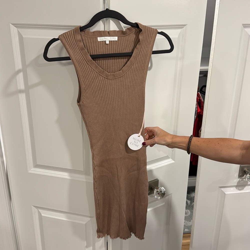 Brand: More to Come 
Dress 
Ribbed